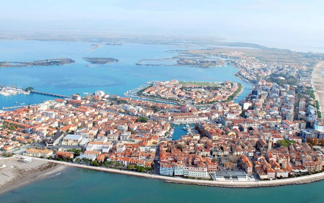 Città e laguna di Grado